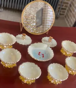 هفت سین رزینی طرح مرمر - فروشگاه اینترنتی صنایع دستی آردا کالا