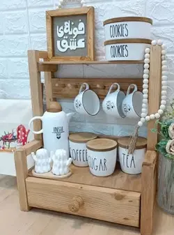 استند آشپزخانه و کافی بار(کشودار) - فروشگاه اینترنتی صنایع دستی آردا کالا