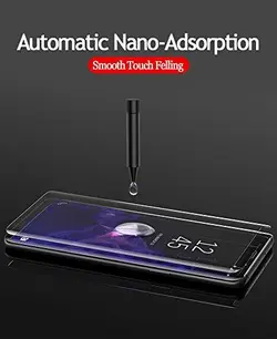 گلس uv تمام صفحه سامسونگ +s8