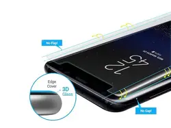 گلس uv تمام صفحه سامسونگ +s8