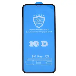 گلس 10d آیفون XS مشکی