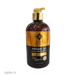 ژل شستشو صورت کرمی حاوی روغن آرگان آدرا (Adra)