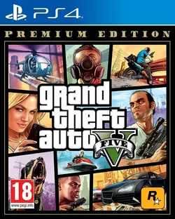 دیسک بازی GTA V: Premium Edition مخصوص PS4