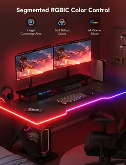 نوار دورمیز Govee RGBIC LED Neon Rope Lights for Desks