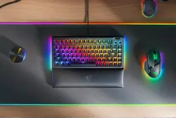 کیبورد گیمینگ Razer Blackwidow v4 75% -مشکی