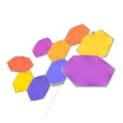 پنل هوشمند روشنایی 9 تکه نانولیف Hexagon Starter Kit