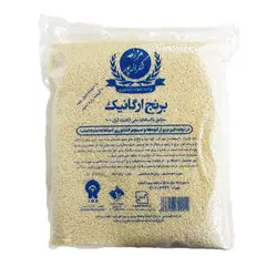 برنج سفید ارگانیک 5 کیلویی مزرعه شکراله پور