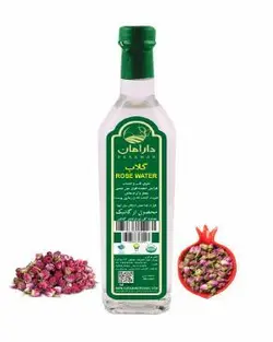 گلاب دو آتیشه ارگانیک 500 سی سی دارامان