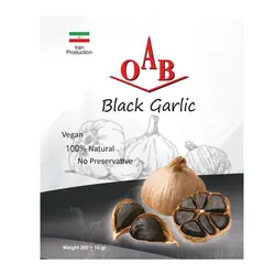 سیر سیاه فرآوری شده 200 گرمی OAB