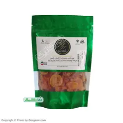 برگه زردآلو (قیصی) سایه خشک ارگانیک 250 گرمی نگین سلامتی