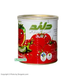 رب گوجه ارگانیک 800 گرمی دلند