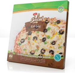پیتزا مرغ بدون گلوتن 350 گرمی سلینو