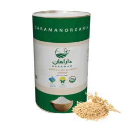 آرد جو دو سر ارگانیک 600 گرمی دارامان