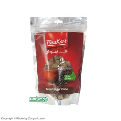 قند قهوه ای سالم 400 گرمی فراکام