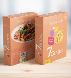 ماکارونی (پاستا) پنه ریگاته هفت غله سمولیناپلاس زرماکارون