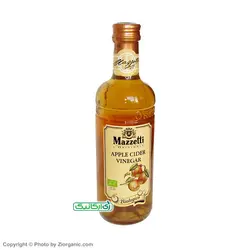 سرکه سیب ارگانیک 0.5 لیتری مازتی (Mazzetti)