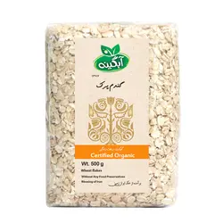 گندم پرک ارگانیک 500 گرمی آبگینه