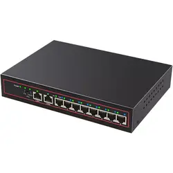 سوئیچ شبکه 10 پورتی PoE پرسرعت مدل TXE089 مارلیک