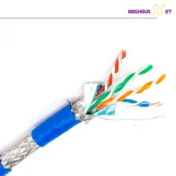کابل شبکه لگراند Cat6 SFTP روکش PVC حلقه 500 متری تمام مس