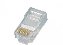 سوکت شبکه امپ Cat6 UTP بسته 100 عددی