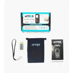 متر لیزری 100متری اکتیو ACTIVE  مدل AC-76100BA-خرید ارزان