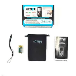متر لیزری 80متری اکتیو ACTIVE  مدل AC-7680BA-خرید ارزان