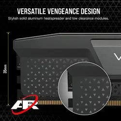 رم کامپیوتر کورسیر مدل VENGEANCE DDR5 فرکانس 5200MHz ظرفیت (32GB×2)