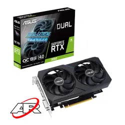 کارت گرافیک ایسوس مدل Dual-RTX3050-O8G-V2 | شرکت آریا اندیش آسیا