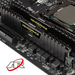 رم کامپیوتر کورسیر مدل VENGEANCE LPX فرکانس 3200MHz ظرفیت (16GB×2)