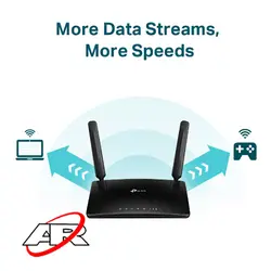 مودم روتر تی پی لینک مدل Archer MR600 4G+ Cat6 AC1200 Wireless Dual Band Gigabit Router | شرکت آریا اندیش آسیا