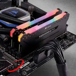 رم کامپیوتر کورسیر مدل VENGEANCE RGB PRO فرکانس 3200MHz ظرفیت (16GB×2)