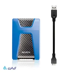 هارددیسک اکسترنال ای دیتا مدل دش‌درایو دیوربل HD650 ظرفیت 2 ترابایت