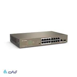 سوئیچ 16 پورتی POE آی پی-کام مدل - F 1118 P - آریالن