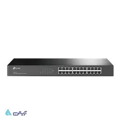 سوییچ 24 پورت مگابیتی و رکمونت تی پی-لینک مدل SF 1024