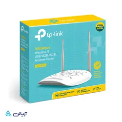 مودم روتر VDSL/ADSL بی‌سیم 300Mbps تی پی-لینک مدل TD-W9970 - آریالن