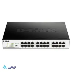 سوئیچ 24 پورت غیر مدیرتی دسکتاپ دی-لینک مدل – DGS1024D - آریالن
