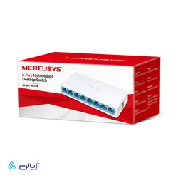 سوئیچ 8 پورت دسکتاپ مرکوسیس مدل - MS 108 G
