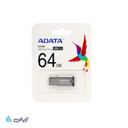 فلش مموری ای دیتا مدل UV350 ظرفیت 64 گیگابایت
