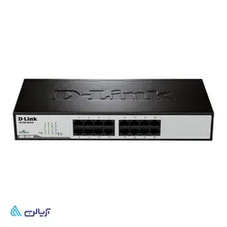 سوئیچ 16 پورت غیر مدیرتی دی-لینک مدل - DES1016D - آریالن