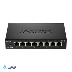 سوئیچ 8 پورت گیگابیتی و دسکتاپی دی-لینک مدل - DGS108