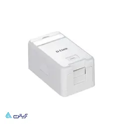 جعبه پریز شبکه رو کار تک پورت دی-لینک NKB-1WHI11 - آریالن