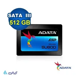 حافظه SSD ای دیتا مدل SU800 ظرفیت 512 گیگابایت - آریالن