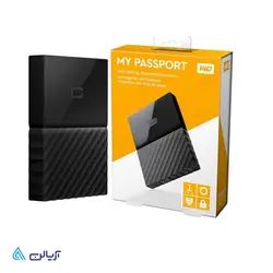 هارد اکسترنال وسترن دیجیتال مدل My Passport WDBYNN0010B ظرفیت 1 ترابایت - آریالن