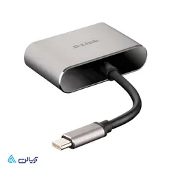 مبدل USB-C به VGA/HDMI مدل DUB-V210 برند D-Link