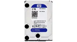 هارددیسک اینترنال وسترن دیجیتال مدل Blue WD20EZAZ ظرفیت 2 ترابایت - آرین رایانه تهران