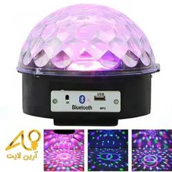 رقص نور نیم کره موزیکال بلوتوثی