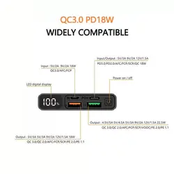 شارژر همراه 22.5 وات دنمن اصلی مدل DP06 با ظرفیت 10000mA