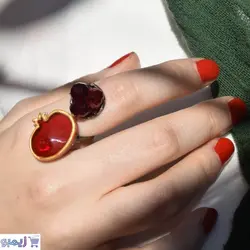 انگشتر اناردون رزین