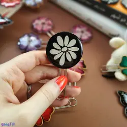 بوکمارک شیک طرح سیاه سفید