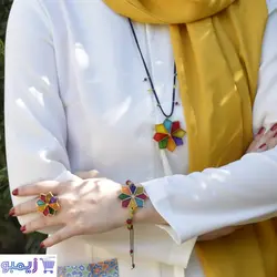 بدلیجات طرح رنگی رنگی